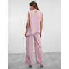 SIMPO pudrově růžové kalhoty Braccas