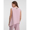 SIMPO pudrově růžové triko Diagonal