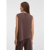 SIMPO čokoládově hnědé triko Diagonal