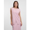SIMPO pudrově růžový top Side s knoflíčky
