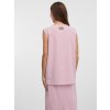 SIMPO pudrově růžový top Side s knoflíčky