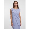 SIMPO světle šedý top Side s knoflíčky