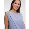 SIMPO světle šedý top Side s knoflíčky