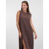 SIMPO čokoládově hnědé šaty Venturo