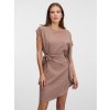 SIMPO cappuccino šaty Storm s páskem