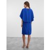 SIMPO modré šaty Festa v midi délce