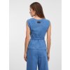 SIMPO světle modrá vesta Denim Chick