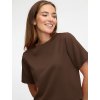 SIMPO čokoládově hnědé triko Easy