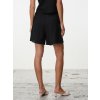 SIMPO lněné černé kraťasy Sola Mar