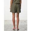SIMPO lněné khaki kraťasy Sola Mar