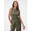SIMPO lněný khaki top Clara Mar
