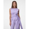 SIMPO lněný fialový top Clara Mar