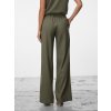 SIMPO lněné khaki kalhoty Forma Mar