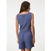 SIMPO lněný modrý top Linea Mar