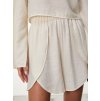 SIMPO krémově bílé kraťasy s rozparky Sands