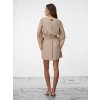 SIMPO krátké béžové šaty Aura Sands