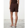 SIMPO lněné hnědé kraťasy s kapsami Costa Mar