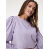 SIMPO světle fialový bavlněný top Balloon