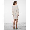 SIMPO krémové šaty Whisper