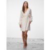 SIMPO krémové šaty Whisper