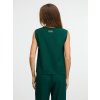SIMPO lahvově zelené triko Easy bez rukávů