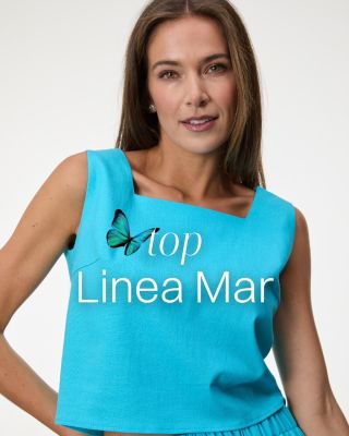 Z české módní dílny SIMPO přichází top Linea Mar. 🤍🌿 Nadčasový kousek, který sází na sílu jednoduchosti. Rovná linie...