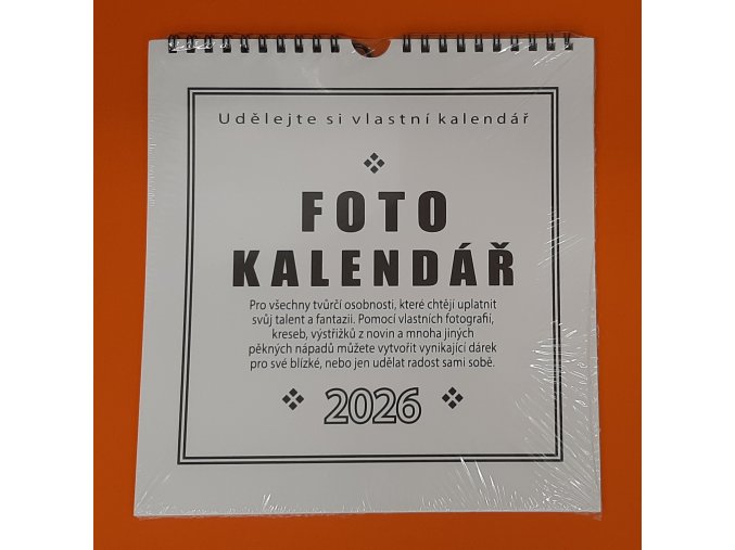 kalendář 2026 bílý