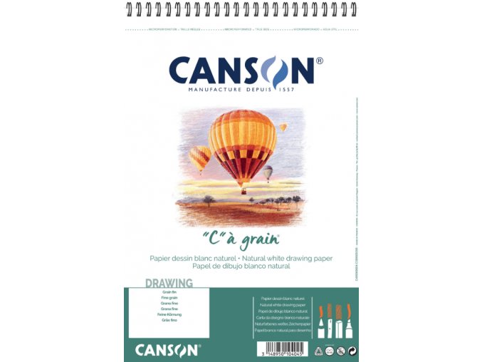 Canson C grain spirala