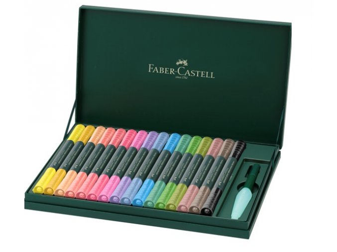 Faber-Castell Akvarelové oboustranné popisovače, sada 16ks 160318