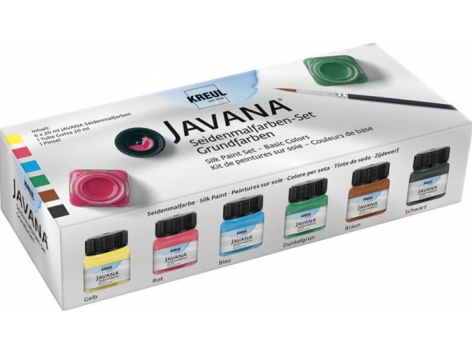 Barvy Javana sada základní 6x20ml