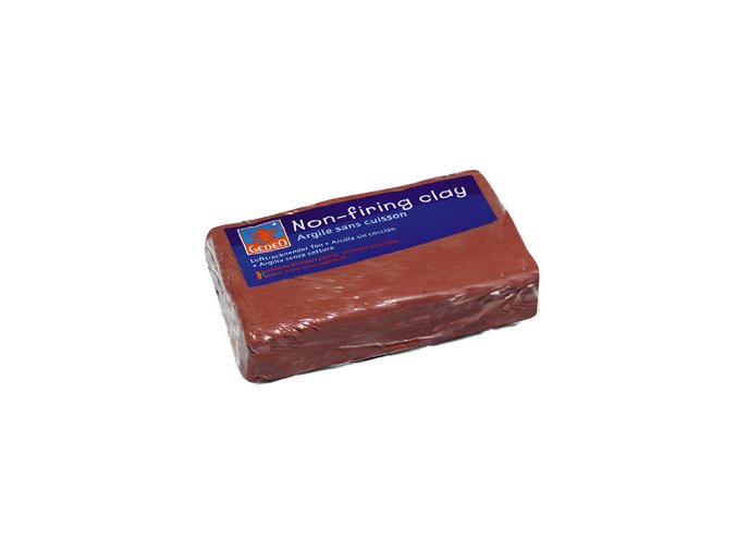 Samotvrdnoucí hlína GEDEO - terakota 1500g