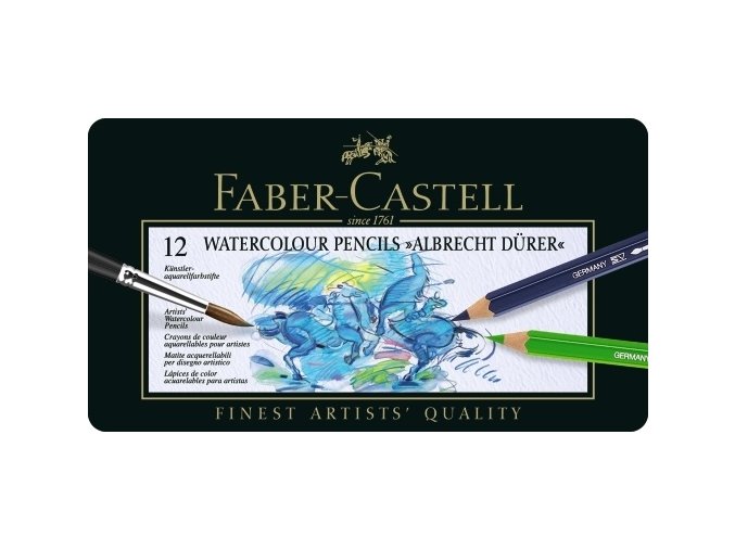 Sada 12 uměleckých akvarelových pastelek Albrecht Dürer - Faber-Castell