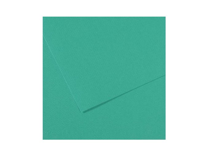Pastelový papír 160g - č.119  Zelená tyrkysová