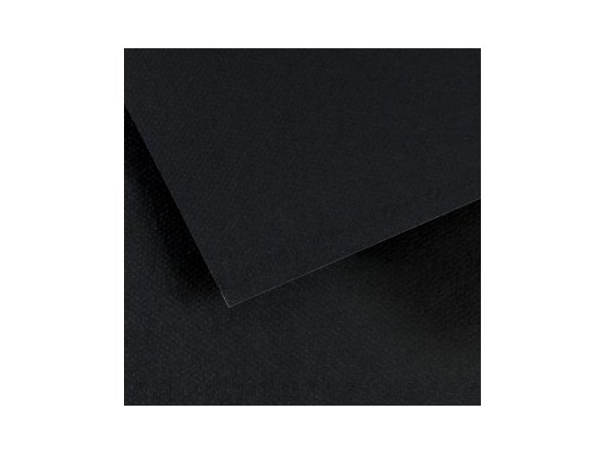 Pastelový papír 160g - č.425  Černá