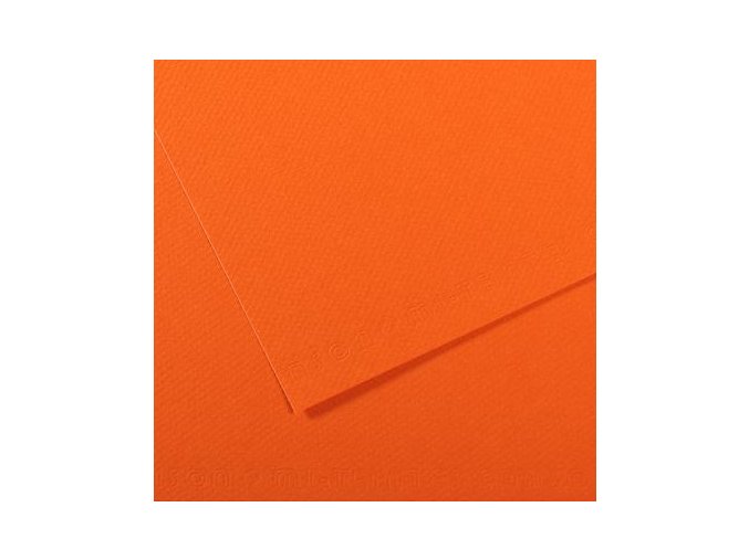 Pastelový papír 160g - č.453  Oranžová