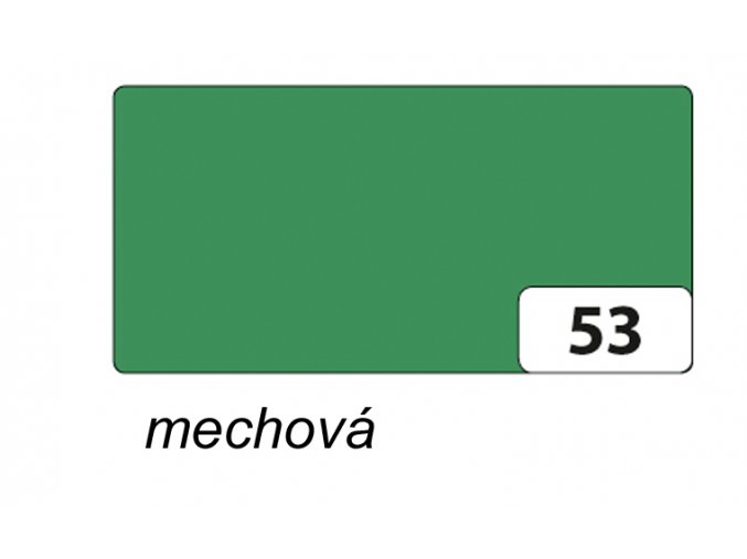 Barevný papír 130g - 53  Mechová