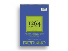 fabriano 1264 drawing paper 180g a5 30h espiral