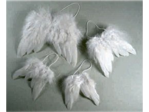 Andělská křídla dekorační cca 9,5x7,5cm