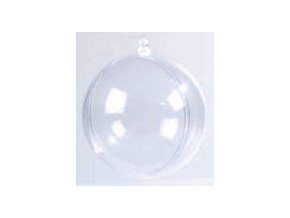 Plastové ozdoby 2dílné - koule 5cm