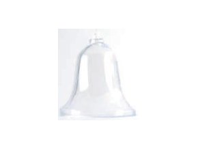 Plastové ozdoby 2dílné - zvonek 9cm