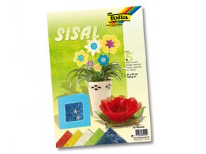 Sisal sada jarní - 5ks   23x33cm