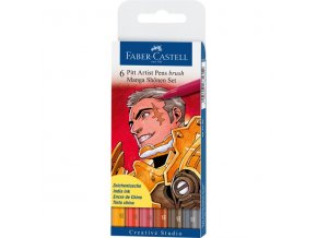 Sada tušových popisovačů Faber-Castell MANGA - Shonen