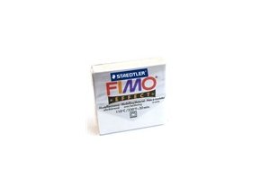 Modelovací hmota FIMO SOFT - Bílá metal.