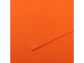 Pastelový papír 160g - č.453  Oranžová