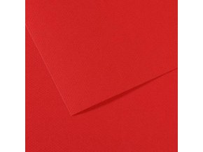 Pastelový papír 160g - č.505  Červená tmavá