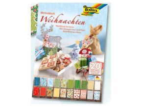 Hobby papír sada Vánoce - 20 listů, 270g