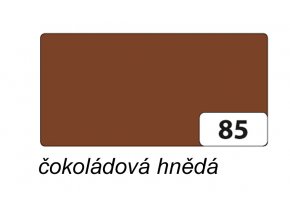 Barevný papír 130g - 85  Čokoládová hnědá