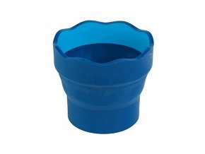 Kelímek na vodu CLICK&GO, Modrý - Faber-Castell