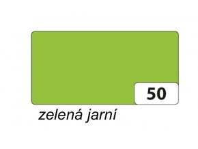 Barevný papír 300g - 50 Zelená jarní