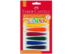 Sada 6 plastických pastelek do dlaně - Faber-Castell